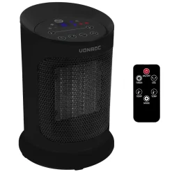 Vonroc Elektrische Ventilatorkachel - 1200w/1800w - Keramisch | Zwenkfunctie