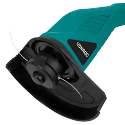 VONROC Grasmaaier 1300w 32cm Maaibreedte - Grastrimmer 300w – Ø230mm Maaidiameter - Complete Set!
