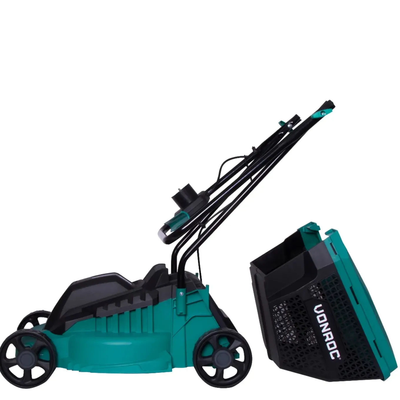 Vonroc Grasmaaier - 1300w - 32cm Maaibreedte - Instelbare Hoogte: 30/50/70 Mm - Incl. 30l Opvangbak