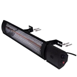 Vonroc Heater Marsili 2000w – Met Afstandsbediening - Zwart