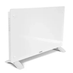 Vonroc Luxe Elektrische Kachel – Convector - Glazen Paneel – 2000w - Wit | Wifi