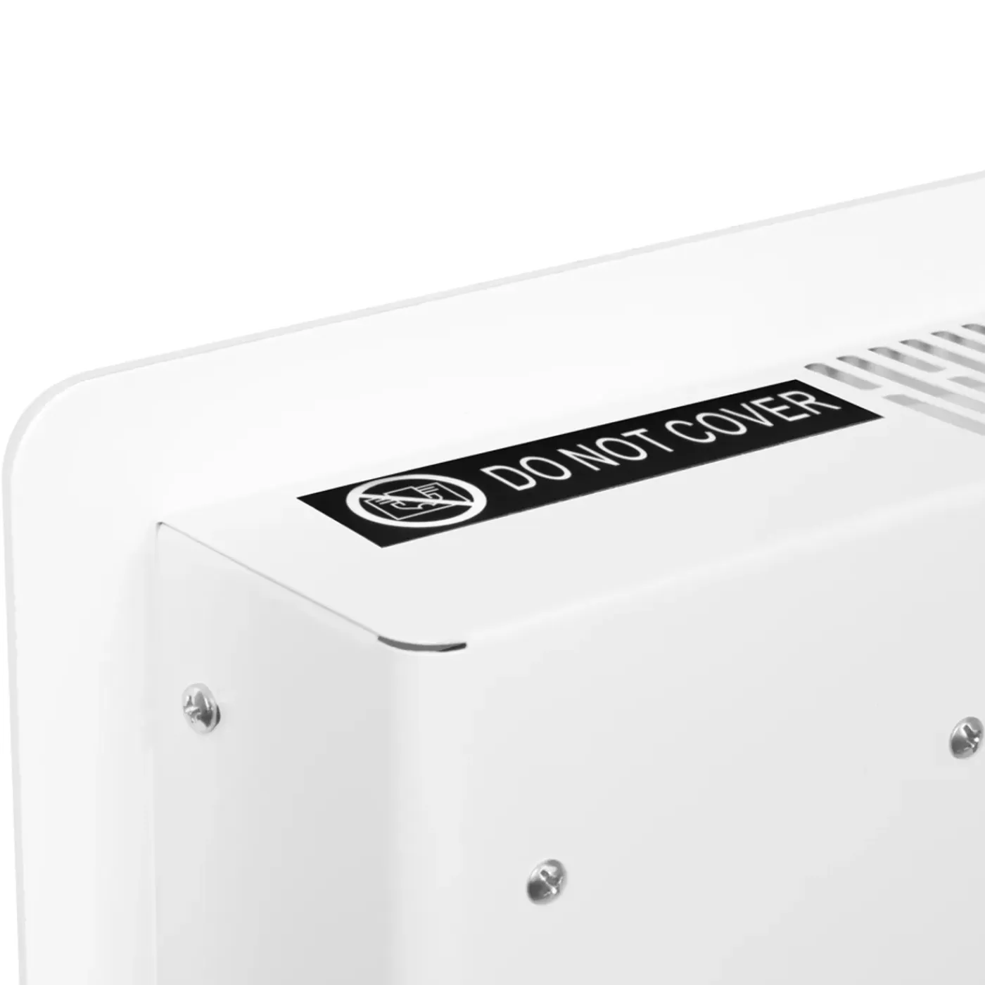 VONROC Luxe Elektrische Kachel – Convector - Glazen Paneel - 1500w - Wit | Wifi