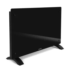 VONROC Luxe Elektrische Kachel – Convector - Glazen Paneel – 2000w - Zwart | Wifi
