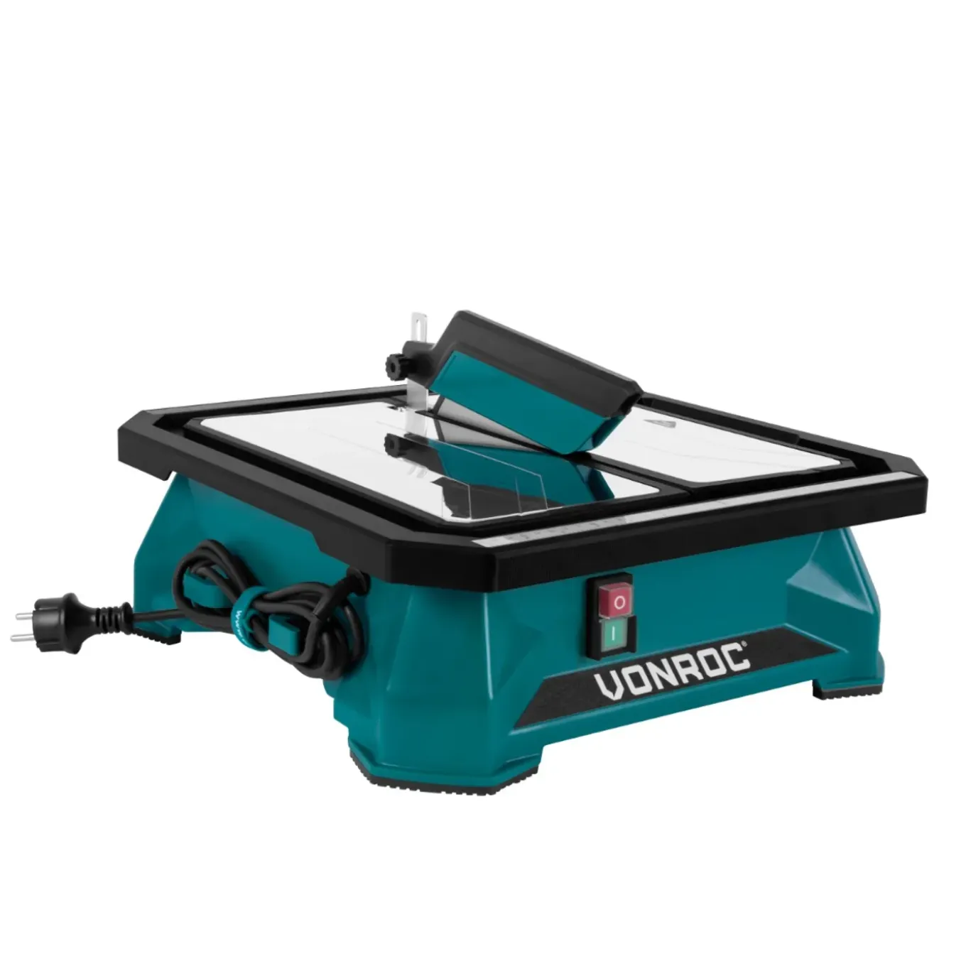 Vonroc Tegelzaag 650w –180mm – Geïntegreerd Waterreservoir – Extra Groot Rvs Werkblad