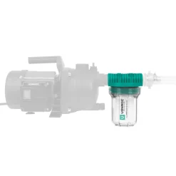 VONROC Voorfilter Voor Pompen En Hydrofoorpompen – 12cm – Max. 4000l/h – Universele Voorzetfilter