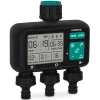 VONROC 3-weg Watertimer - Instelbare Bewateringstijd Voor 3 Zones - Frequentie Per Zone