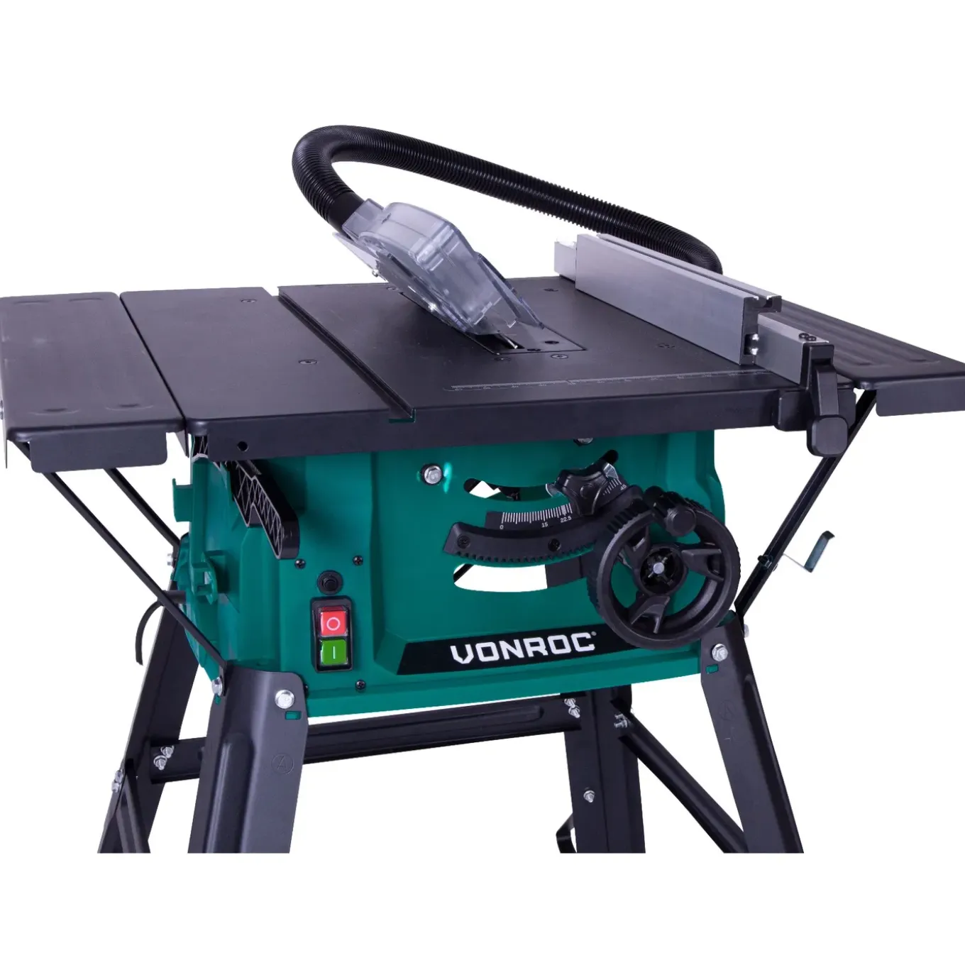 Vonroc Zaagtafel 1500w - 210mm | Met Zaagblad 40t En Onderstel