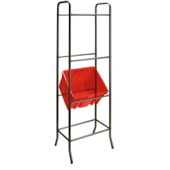 V-Part Krattenrek 160 cm Hoog Grijs voor 4 Kratten