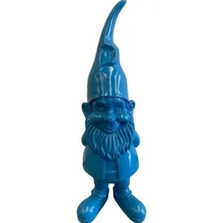 Vtw Living - Tuinkabouter 1 Meter - Grote Kabouter - Blauw - 100 Cm - Tuindecoratie