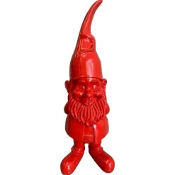 Vtw Living - Tuinkabouter 1 Meter - Grote Kabouter - Rood - 100 Cm - Tuindecoratie