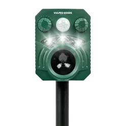Vulpes Goods Ultrasone Kattenverjager - Kattenschrik - Dierenverjager - werkt op zonne-energie