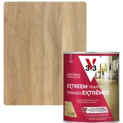 V33 vernis lak Parket Transparant zijdeglans 750ml