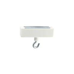 Vynex magneethaak kunststof wit 57mm