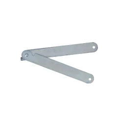 Vynex valdeurscharnier - verzinkt staal - 150 mm - 2 stuks