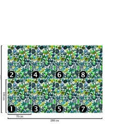 Wallpapers4beginners - Behang - Artistiek - Vegan Papier - 280x200cm, 5,5m2