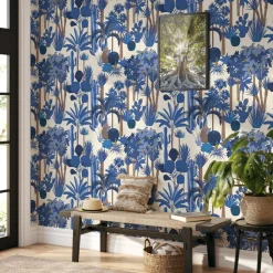 Wallpapers4beginners - Behang - Woestijnoase - Vegan Papier - 280x200cm, 5,5m2