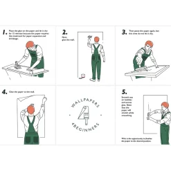 Wallpapers4beginners - Behang - Wit En Grijs - Vegan Papier - 280x200cm, 5,5m2