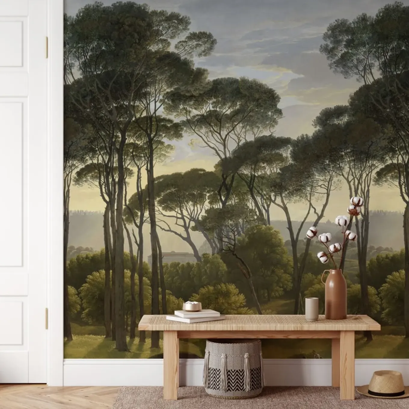 Wallpapers4beginners - Behang - Tropische Jungle - Vegan Papier - 280x200cm, 5,5m2
