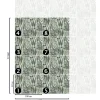 Wallpapers4beginners - Behang - Groen Botanisch - Vegan Papier - 280x200cm, 5,5m2