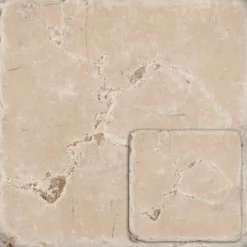 Overig Wandtegel Rosa Perlino - Rood - Natuursteen - 10x10 cm - 0,5 m²