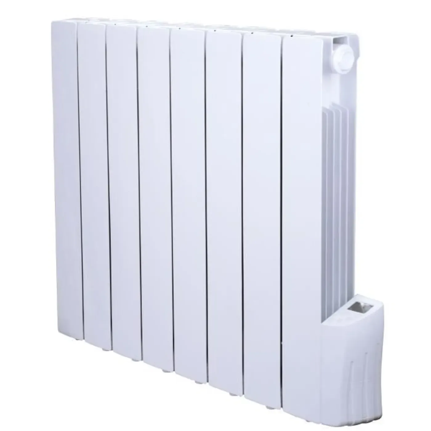 WARM TECH Vloeistofinertie Elektrische Radiator 1200w 230v Tot 50m3 Wit