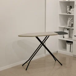Wasophoogte Strijkplank - Extra Brede Strijkplank Stoomgenerator - 124*44 Cm - 4 Verstelbare Hoogte