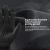 Waterafstotend- en winddichte Handschoenen Premium - Touchscreen - Zwart -M