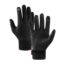 Waterafstotend- en winddichte Handschoenen Premium - Touchscreen - Zwart -M