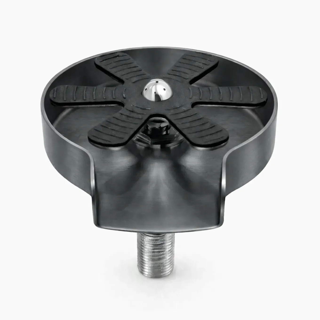 Waterval Glazenspoeler Cupwasher Deluxe 120 Mm Ss304 - Inbouw - Geborsteld - Gunmetal Grey