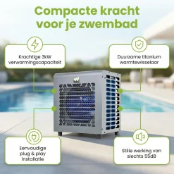 Weau Mini Power 2.0 Warmtepomp - 3 Kw