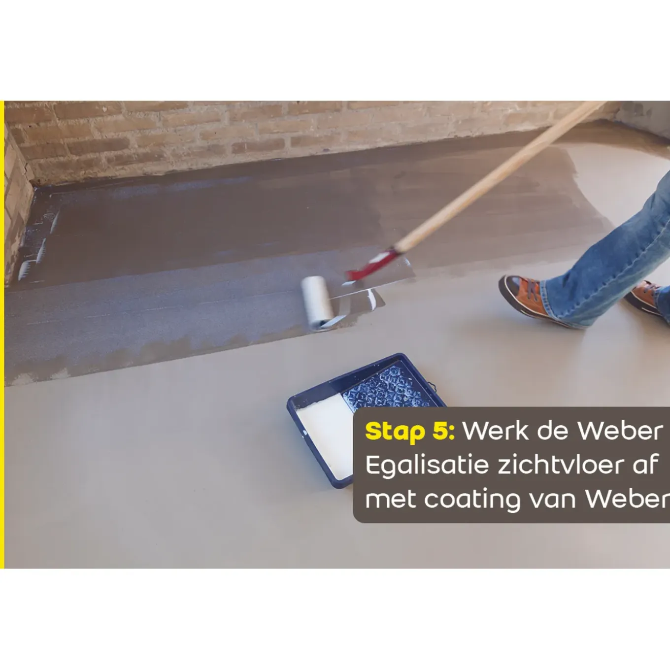 Weber egalisatie zichtvloer 20kg