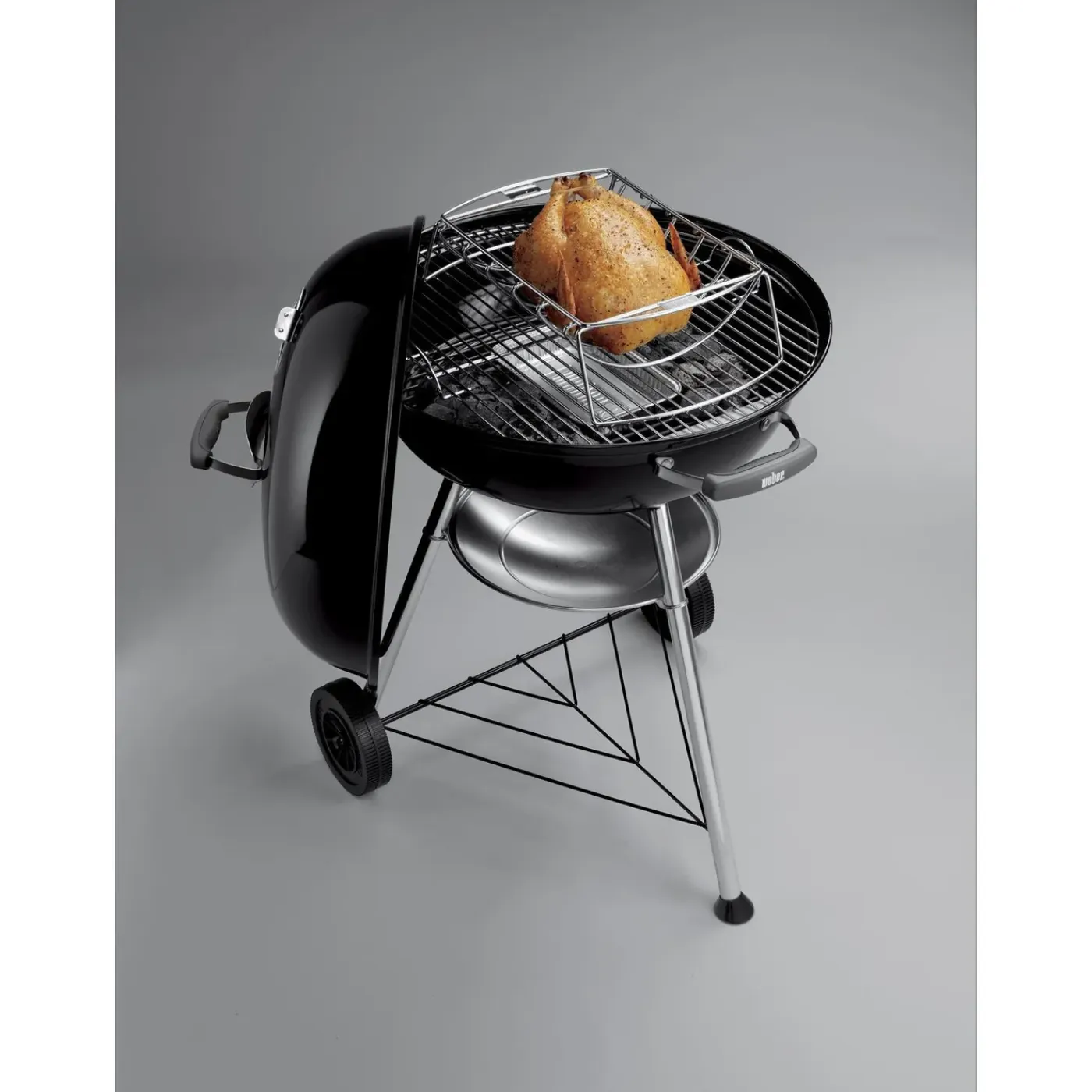 Weber - Houtskoolbarbecue - Compact, Praktisch Voor Kleine Ruimtes - Ø: 57 Cm
