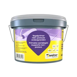Beamix Weber tegelprimer niet-poreuze ondergronden 4kg
