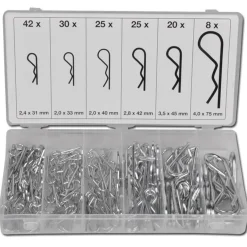 Weber Tools Assortiment Borgpennen Splitpennen (150 St) R-clip (fd-1060)