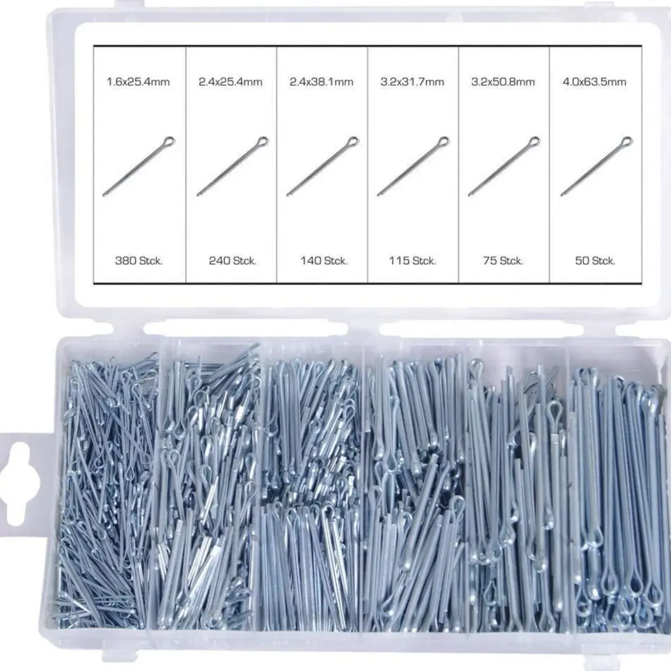 Weber Tools Assortiment Splitpennen (555 St) (fd-6008)