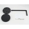 WEBO sanitair Webo Eclipse Toilet Roll Holder – Matte Black – Stainless Steel – Bathroom Accessory