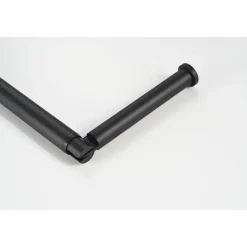 WEBO sanitair Webo Eclipse Toilet Roll Holder – Matte Black – Stainless Steel – Bathroom Accessory