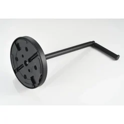 WEBO sanitair Webo Eclipse Toilet Roll Holder – Matte Black – Stainless Steel – Bathroom Accessory