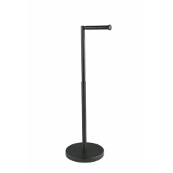 WEBO sanitair Webo Eclipse Toilet Roll Holder – Matte Black – Stainless Steel – Bathroom Accessory