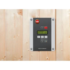 Weka hoeksauna Kiruna 2 4,5 kW BioS 230V 177x194cm