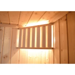 Weka hoeksauna Varberg 3 GTF, 7,5 Kw BioS 194x194cm