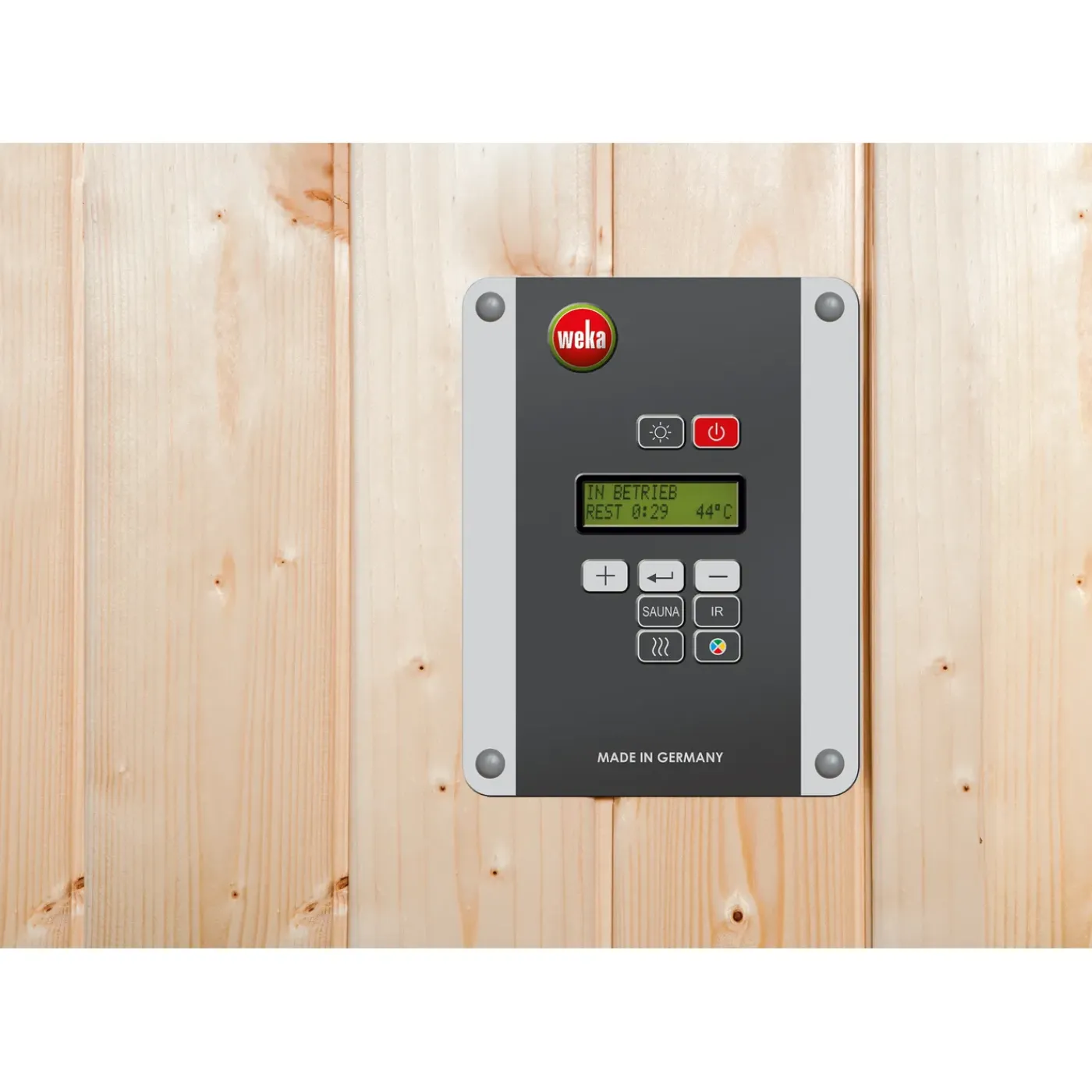 Weka 45mm sauna Turku 1 7,5 kW BioS 178x195cm