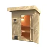 Weka saunahuis Naantali voor buiten 9 Kw BioS 210x249cm