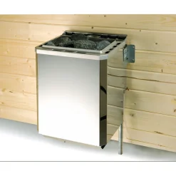 Weka saunahuis Naantali voor buiten 9 Kw BioS 210x249cm