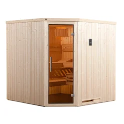 Weka sauna Varberg 3 GT, 7,5Kw BioS 194x194cm