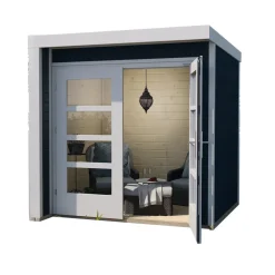 Weka tuinhuis 262 A GR1 antraciet 205x209cm