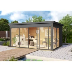 Weka tuinhuis 412 GR2 antraciet 322x418cm
