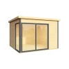 Weka tuinhuis 412 GR1 grijs 300x300cm