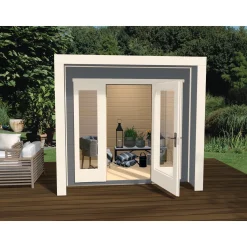 Weka tuinhuis 263 GR1 grijs 235x239cm