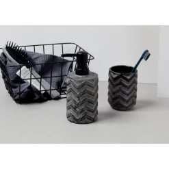 Wenko draadmand Viana 18x25x12cm zwart mat